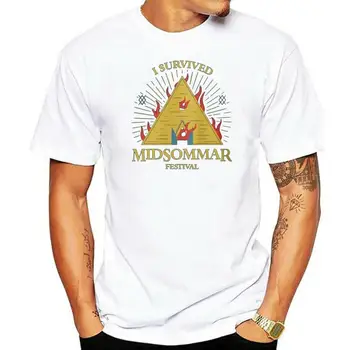 Мужская черная футболка Sacrifice - Midsommar Festival, топы, Футболка