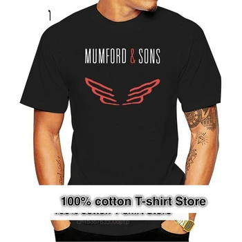 Новая британская черная футболка Mumford Sons Rock Band, мужская футболка, размер от S до XXXL