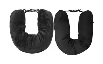 Максимальный комфорт Портативная и легкая дорожная подушка для шеи с сумкой для хранения для превосходной поддержки шеи и комфорта поясницы