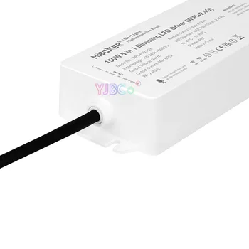 Miboxer Одноцветный/Двойной белый CCT/RGB/ RGBW/RGB + CCT источник питания 24V 150W 2.4G WiFi 5 в 1 Затемняющий светодиодный драйвер 110V ~ 220V