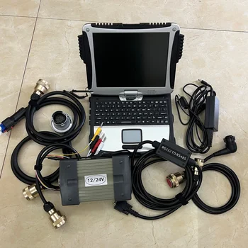 Супер сканер MB Sd C3 Автоматический Диагностический инструмент MB Star C3 Мультиплексор с программным обеспечением жесткого диска 320 ГБ v2014.12 в ноутбуке CF-19 4G Полный