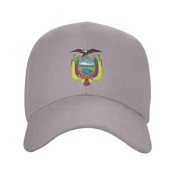 Джинсовая кепка с логотипом высшего качества из Эквадора, бейсбольная кепка, вязаная шапка