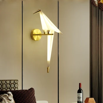 Настенный светильник на Заднем плане гостиной, Прикроватная лампа у Прохода в спальне, Эксклюзивный для Трансграничного Скандинавского стиля, Креативный и Слегка