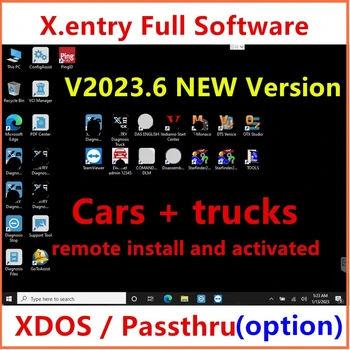 НОВЕЙШЕЕ программное обеспечение DAS 2023.06 Xentry с полным набором функций, DT.S, Ve.diamo, WI.S, EPC,Starfind.er на твердотельном накопителе емкостью 360 ГБ с Tactrix Openport 2.0, готовом к работе.