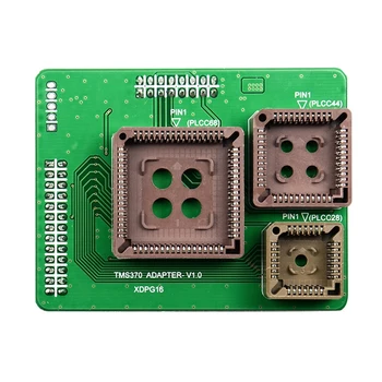 Для Xhorse VVDI Prog TMS370 (PLCC28/PLCC44/PLCC68) Адаптер Прочный, простой в использовании зеленого цвета