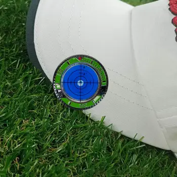 Точный инструмент для считывания зеленого цвета для игроков в гольф Профессиональный маркер для мячей для гольфа с высокой точностью Портативный паттинг-грин для игроков в гольф