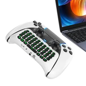 Клавиатура с зеленой подсветкой, крепление для геймпада, мини-клавиатура, Портативная беспроводная мини-клавиатура, Эргономичное крепление для геймпада, Мини-клавиатура для