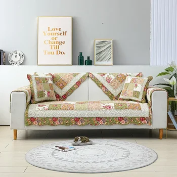 Новая хлопковая диванная подушка Four Seasons, Универсальная подушка, чехол для дивана, Современный минималистичный чехол для дивана, коврик для эркера, прикроватный коврик