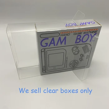 5 шт. Защитная коробка для игровой консоли Gameboy GB DMG-01, коробка для хранения системы видеоигр, коробка для сбора дисплея