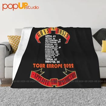 Guns N Roses Date Tour 2022 P-194 Одеяло Мягкое Покрывало Для Домашнего Декора Диван Специальный Декоративный Диван