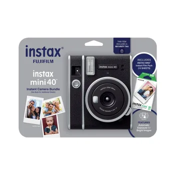 Камера Fujifilm INSTAX Mini 40 в эксклюзивном блистерном комплекте с дополнительной упаковкой пленки (мини-пленка в 10 упаковок)
