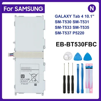 6800 мАч EB-BT530FBC EB-BT530FBE Сменный Аккумулятор Для Samsung Galaxy Tab Tablet 4 10,1 