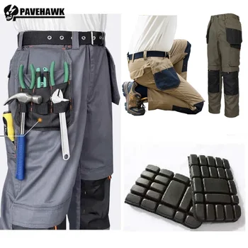 Мужские брюки-карго с несколькими карманами, уличные с сумкой для ног, Рабочие брюки, износостойкие брюки, Свободные водонепроницаемые тактические военные брюки