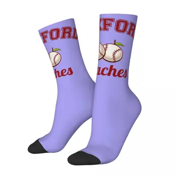 Компрессионные носки Happy Funny для мужчин Rockford в стиле ретро харадзюку, Своя лига, Том Хэнкс, хип-хоп новинка, команда Crazy Sock