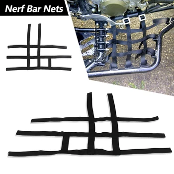 Nerf Bar Nets Водонепроницаемый Нейлоновый Набор Инструментов для квадроциклов Для Polaris Для Pred Для Honda TRX400EX TRX400X TRX450ER TRX450R TRX 400 X/EX 450 ER