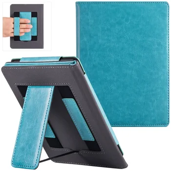 Чехол-подставка для совершенно нового 7,8-дюймового PocketBook InkPad Color 2 / Pocketbook InkPad Color 3 - Смарт-чехол из искусственной кожи премиум-класса с ремешком для рук