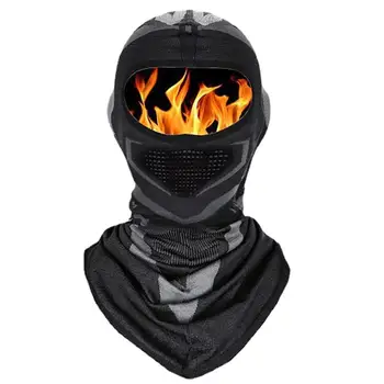 Зимние маски для лица для мужчин, Ветрозащитная маска для сноубординга, маска для холодной погоды, защита шеи и ушей, Мотоцикл