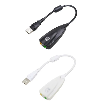 Портативная внешняя звуковая карта USB Звуковая карта без драйвера P9JB