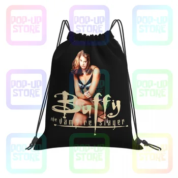 Сумки на шнурках Buffy The Vampire Slayer, спортивная сумка с мягкой спинкой, дорожные сумки для путешествий