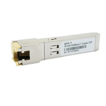 2X Гигабитный Модуль RJ45 SFP 10/100/1000 Мбит/с SFP Медный Приемопередатчик RJ45 SFP Gigabit Ethernet Switch