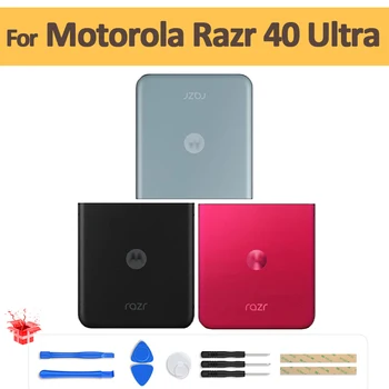 Оригинальная Задняя Крышка Для Motorola Razr 40 Ultra XT2321-3 Чехол Для аккумулятора Жесткий Защитный Чехол Bateria Для Задней Части Телефона Замена Деталей