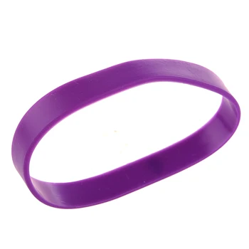 Модный эластичный браслет из силиконовой резины, браслет-манжета, браслет Фиолетовый