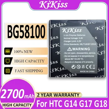 Аккумулятор KiKiss BG58100 BL11100 Для HTC T328w T328d T328t Sensation XE Z710E G14 G17 EVO 3D X515d X515m Z715E Batterij