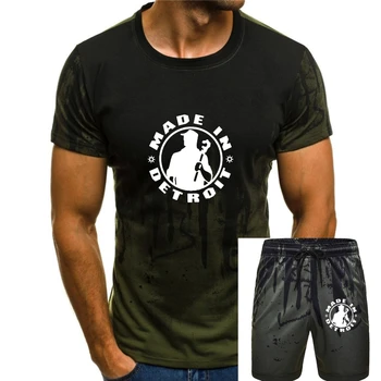 Новая мужская черная футболка певца-рокера Kid Rock Made in Detroit, размер от S до 3XL