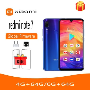 Мобильный телефон Xiaomi Redmi Note 7 6G 64G Оригинальный смартфон