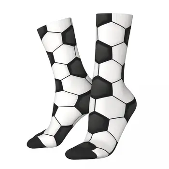 Забавный сумасшедший носок для мужчин, футбольный хип-хоп Harajuku, бесшовный носок с принтом для мальчиков, Новинка в подарок