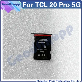 Для TCL 20 Pro 5G T810H T810 20Pro Лоток Для SIM-Карт Слот Держатель Гнездо Адаптера Замена Запасных Частей